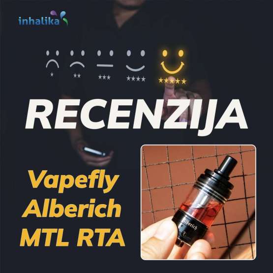 Alberich MTL RTA: još jedan sjajan RTA atomizer iz Vapefly-a