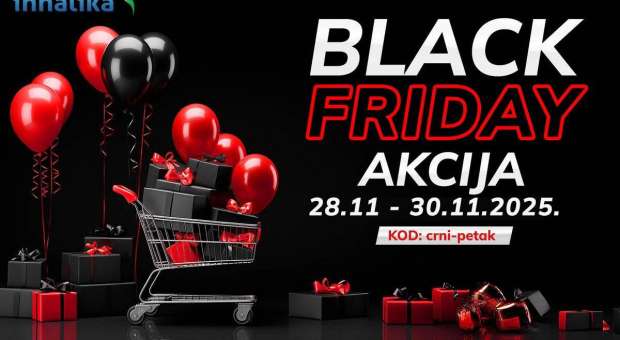 Crni petak u Inhalici: vikend popusta od 28.11. do 30.11.2025.