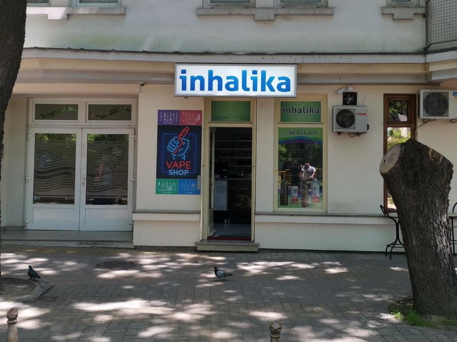 Otvoren Inhalika vape shop Subotica