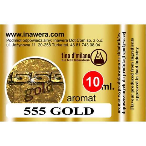 Inawera 555 Gold aroma 10ml