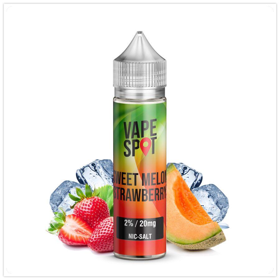 NicSalt Vape Spot Sweet Melon Strawberry 60ml