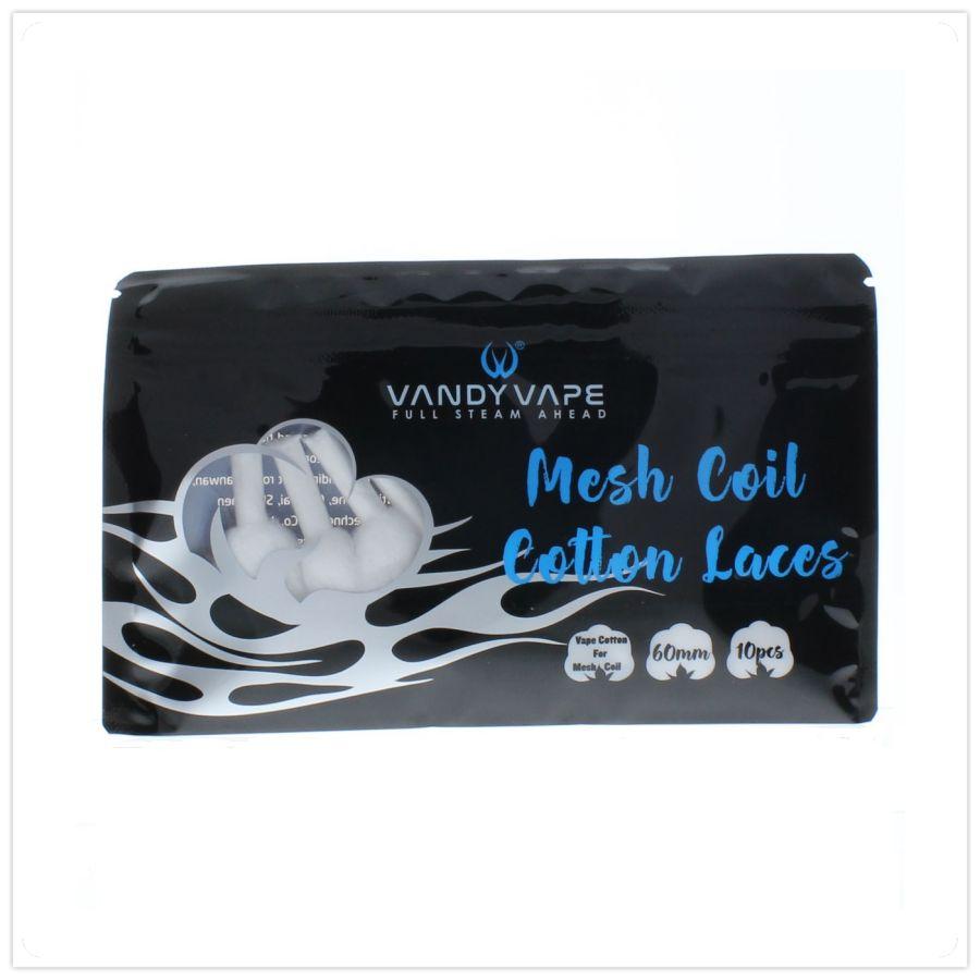 Vandy Vape Mesh Coil Cotton Laces organska vata