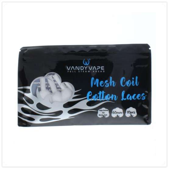 Vandy Vape Mesh Coil Cotton Laces organska vata