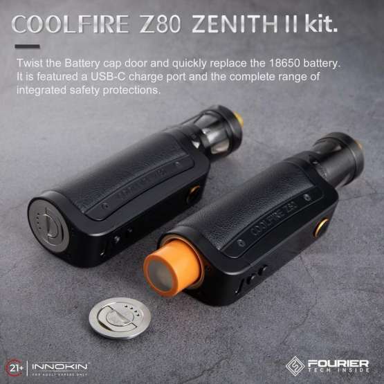Innokin Coolfire Z80 + Zenith II Kit