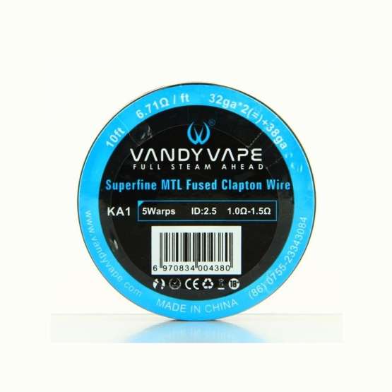 Vandy Vape Superfine MTL Fused Clapton žica 10ft